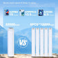 Portable Charger 50000mAh Power Bank - 22.5W Fast Charging External Battery Pack, LED Display USB-C Portable Cell Phone Charger for iPhone 16/15/14/13 Pro, Android, Samsung Galaxy, Etc(White)