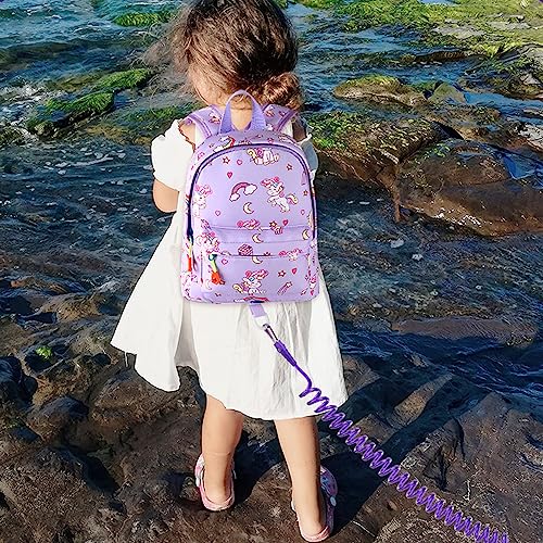 Toddler Backpack Leash with Anti Lost Wrist Link