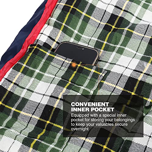 Outdoors Cotton Flannel Sleeping Bag for Camping Backpacking