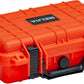 MEIJIA Portable All Weather Waterproof Protective Hard Case, Small Camera Case,Dry Case with Customizable Foam,Fit Use of Drones, Camera,Equipments, 11.65 ”x8.35”x3.78”