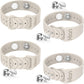 Hion Motion Sickness Bands Anti Nausea Acupressure Wristband Sea Sickness Wristbands Nausea Bands Natural Relief Motion & Morning Sickness -（2 Pairs Starlight)