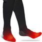 SNOW DEER Upgraded Rechargeable Electric Heated Socks，Ultimate Foot Warmer for Men & Women, Perfect for Skiing, Camping, Hiking, Motorcycling, &Outdoor Riding in Winter