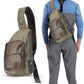 Orvis Mini Sling Pack (26B2) Shoulder Strap Tackle Backpack - Fly Fishing Tool Bag of 100% Recycled ECO CORDURA Fabric With TPU Coating, 5-Liter Capacity and Internal Features, Dusty Olive - One Size