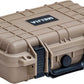 MEIJIA Portable All Weather Waterproof Protective Hard Case, Small Camera Case,Dry Case with Customizable Foam,Fit Use of Drones, Camera,Equipments, 11.65 ”x8.35”x3.78”
