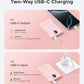 VEEKTOMX Small Portable Charger, Mini Power Bank 10000mAh, PD 22.5W Fast Charging USB-C Battery Bank, Travel Essentials Dual Voltage External Portable Powerbank for iPhone/Samsung/Google Pixel, Pink