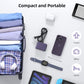 USB C Charger Block, 100W GaN 6 Port PD USB C QC USB A Wall Charger Adapter Plug Cube, Super Fast Type C Charging Station Hub for iPhone 16 15 14 13 12 Pro Max iPad Samsung Pixel 5ft Extension Cord