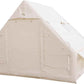 Cotton Inflatable Camping Tent, 2-4 Person, Windproof Glamping Design with Skylight, Instant Setup (2~4person(10.2'L X 8'W X 7'H)-Green)