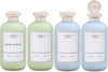 ASEVAT 6.7oz 4Pcs Refillable Travel Shampoo & Conditioner Bottles With Flip Cap