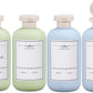 ASEVAT 10oz 4Pcs Plastic Refillable Travel Shampoo & Conditioner Bottles With Flip Cap