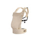 Cub & Co Ergonomic Baby Carrier Newborn to Toddler – 4-in-1 Adjustable with Head & Lumbar Support, Breathable Fabric, Multi-Position Design, Foldable for Travel (Beige)