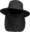 NPJY Sun Fishing Hats with Neck Flap for Men Women UV Sun Protection Bucket Hat