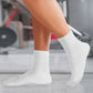 TechWare Pro Plantar Fasciitis Socks – Cushion Ankle Compression Socks Women & Men. Achilles Tendonitis Brace & Arch Support