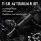KA22BK Titanium EDC Whistle Outdoor Emergency Whistle for Keychain