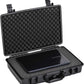 MEIJIA Portable Waterproof Protective Case,Hard Camera Case,Customized Fit Foam Inserted, Elegant Black,Fit for Camera, Equipments, Lens,Drones(Black)