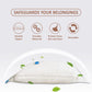 10 Small Vacuum Storage Bags with Travel Hand Pump, Small Vacuum Seal Bags for Clothing, Space Saver Bags for Clothes