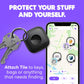 Tile by Life360 Mate - Bluetooth Tracker, Keys Finder and Item Locator for Keys, Bags and More. Phone Finder. Both iOS and Android Compatible. 1-Pack (White)