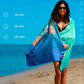 4 Pack Microfiber Thin Lightweight Beach Towel Sand Free Quick Dry Absorbent Compact Towels for Swimming Pool Camping Beach Accessories Large Easy Pack Travel Things for Vacation Essentials Adult Gift