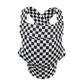 Mabē Monarch Ergonomic Baby Carrier – Premium Cotton Soft Structured Newborn to Toddler Carrier with Hip-Healthy Design, 3 Carry Positions (7-35lbs), Lightweight & Breathable, (Ebony Check)