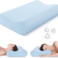 AM AEROMAX 32" King Size Contour Memory Foam Pillow, Cervical Pillow for Neck Pain Relief, Neck Orthopedic Sleeping Pillows for Side, Back and Stomach Sleepers