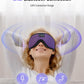 LC-dolida Sleep Headphones, Sleep Mask Bluetooth Wireless Music Eye Mask, Sleeping Headphones for Side Sleepers Sleep Mask with Bluetooth Headphones Ultra-Thin Stereo Speakers Perfect for Sleeping