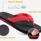 KuaiLu Flip Flops for Women with Arch Support Yoga Mat Comfortable Summer Beach Walking Thong Cushion Sandals Slip On Indoor Outdoor