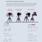 Falcam TreeRoot F38 Pro Carbon Fiber Tripod, 61" Quick Lock Travel Tripod with 360° Ball Head, 5kg Load, F22 Interfaces, 1/4" Screw, Carry Strap Holes for DSLR, Mirrorless, and Video Cameras