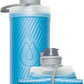 HydraPak Flux - Collapsible Backpacking Water Bottle (750ml, 1L, 1.5L) - BPA Free, Ultra Light, Spill-Proof Twist Cap
