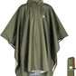 ANYOO Hooded Rain Poncho for Adults Waterproof Lightweight Rain Coat for Men Women Reusable Rain Jacket for Emergency Outdoor