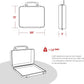 Primacare 25 Person Medium Emergency Preparedness First Aid Kit for Home, School and Office, Wall Mounted White