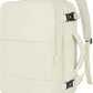 Taygeer Travel Backpack for Women, Carry On Backpack with Shoe Pouch, TSA 15.6" Laptop Back Pack Flight Approved, College Gym Bag Casual Daypack for Weekender Business Hiking,Beige