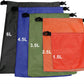 Pimoys 5 Pack Waterproof Dry Sacks, Lightweight Outdoor Dry Bags Ultimate Dry Bags for Kayaking Rafting Boating Camping (1.5L, 2.5L, 3.5L, 4.5L, 6L)