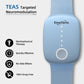 EmeTerm Fashion FDA-Cleared Relieve Nausea Electrode Stimulator Morning Sickness Motion Travel Sickness Vomit Relief Rechargeable No Gel Drug Free Wrist Bands Without Side Effects