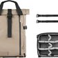 WANDRD All New PRVKE 21L V4: Camera Backpack and Photography Bundle - Weatherproof Travel and Photography Backpack, Bundle Includes 21L Bag, Camera Cube, Waist Straps, and Accessory Straps