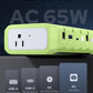 Apowking Power Bank with AC Outlet,65W Portable Laptop Battery Bank Fast Charging,88.8Wh/24000mah Power Station for Outdoor Camping PowerBank Travel Home Power Backup