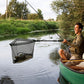 Fishing Net Fish Floating Landing Net with Handle