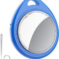 Air Tracker Tag Blue 1 Pcs, Bluetooth Item Finder Work with Apple Find My (iOS Only), Smart Tag for Luggage/Key/Suitcases/Backpack, Replaceable Battery.