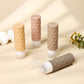 Travel Bottles for Toiletries, 4pcs Tsa Approved 3oz Travel Size Containers, BPA Free Leak Proof Premium Silicone Bottles, Refillable Liquid Squeezable Accessories W/Toiletry Bag（Apricot）