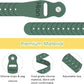 Motion Sickness Bracelets Sea Sickness Wristbands for Motion Sickness/Morning Sickness/Pregnancy Nausea Anti Nausea Bands Acupressure Wristband Motion Sickness Bands (1 Pair Pine Green