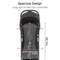 Gravity Folding Baby Stroller - Portable Travel Toddler Stroller w/Adjustable Backrest & Canopy, Lightweight and UV Protected, One-Hand Automatic Folding - Black
