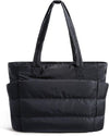 BAGSMART Tote Bag for Women, Lightweight Puffy Tote Bag with Compartments Shoulder Bag Handbag for Travel, Work, Gym,