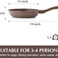 SENSARTE Nonstick Frying Pan Skillet, Granite Coating Omelette Pan, Healthy Stone Cookware Chef's Pan PFOA Free, Toffee Brown (11 Inch)