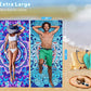 Microfiber Beach Towel with Bag Oversized 71x32 Sand Free 2 Pack (2 Count)