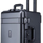 Lykus HC-5230 Large Waterproof Hard Case with Wheels and Customizable Foam, Interior Size 20.5x14.2x13.6 inch, Suitable for cameras, lenses, electronic equipment and more