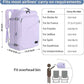 MATEIN Purple Backpack, Extra Large Travel Backpack for Women, Expandable Suitcase for Hiking Camping Gym, Water Resistant Carryon Daypack for Travelling, Cute Gifts, Light Purple