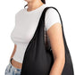 Nanobag Ultra-Lightweight Foldable Tote for Women & Men, Reusable Grocery & Travel Bag, Packable Collapsible Compact Market Essential (Standard Black)