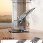 Laptop Stand Adjustable MacBook Stand for Desk Aluminum Notebook Holder Ergonomic Computer Riser Portable Desktop Stand Compatible with All MacBook Notebook Laptop 10-17 Inch
