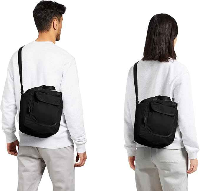 Bellroy Cinch Bucket Bag (compact 9 liter lightweight crossbody bag with external organization, internal zip pocket, adjustable shoulder strap, and adapts to be carried three ways) - Burgundy