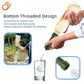 Outdoor Water Filter for Drinking Survival, Portable Water Purifier and Filtration System for Camping, Hiking, Travel, and Emergency Preparedness (Green)