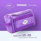Convenience Kits International Women’s Super Premium 31 PC Travel Kit Featuring: Ensemble of Travel-Size Hair Care Products Plus Face, Body, Oral Care, Travel Essentials in Large Purple Toiletry Bag