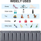 RV Shoe Pockets 10 Pockets Heavy Hanging Bedside Storage Organizer with Sturdy Hooks Storage Pockets Hangs on bed for Shoes Toys and Tool Accessories